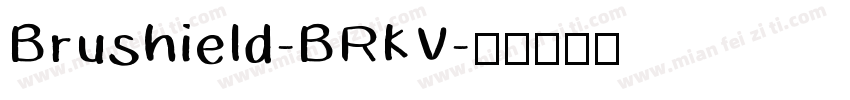 Brushield-BRKV字体转换