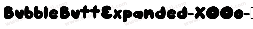 BubbleButtExpanded-XOOo字体转换