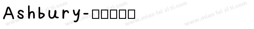 Ashbury字体转换