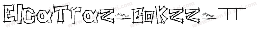Elcatraz-GOKzZ字体转换