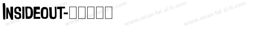 Insideout字体转换