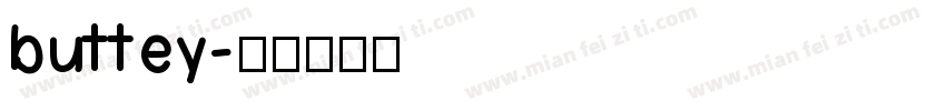 buttey字体转换