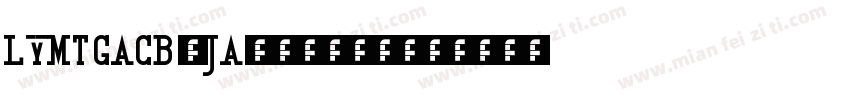 LYMTGACB6JA019727字体转换