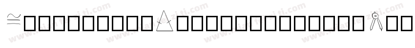 CalculatorDigitsRegular-Bjln字体转换