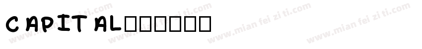 capital字体转换