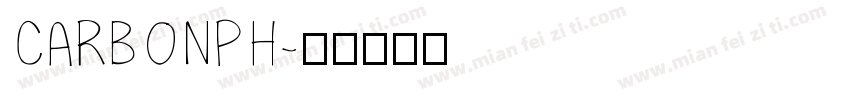CARBONPH字体转换