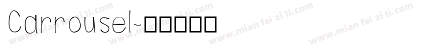 Carrousel字体转换