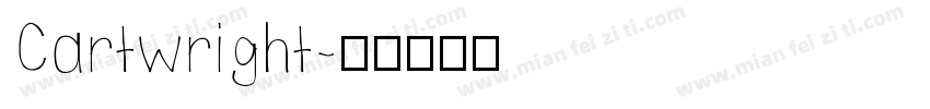 Cartwright字体转换