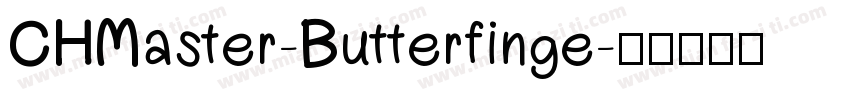 CHMaster-Butterfinge字体转换