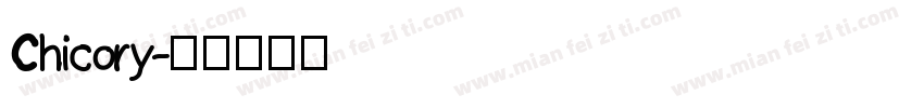 Chicory字体转换