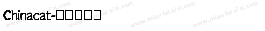 Chinacat字体转换