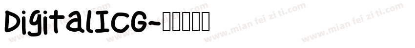 DigitalICG字体转换
