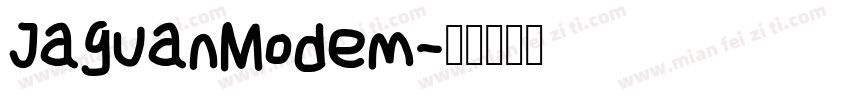 JaguanModem字体转换