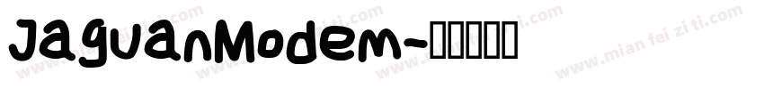 JaguanModem字体转换