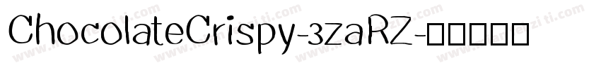 ChocolateCrispy-3zaRZ字体转换