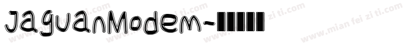 JaguanModem字体转换