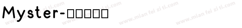 Myster字体转换