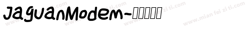 JaguanModem字体转换