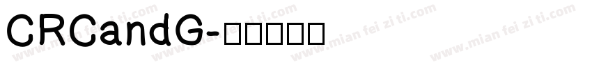CRCandG字体转换