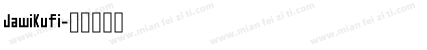 JawiKufi字体转换