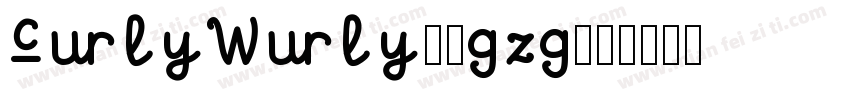 CurlyWurly-8gzg字体转换