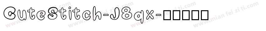 CuteStitch-J8qx字体转换