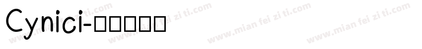 Cynici字体转换