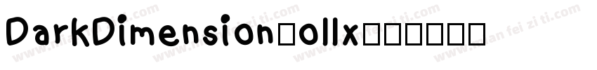 DarkDimension-ollx字体转换