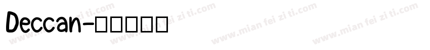 Deccan字体转换