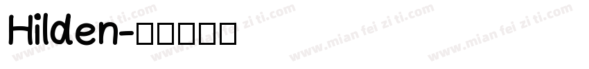 Hilden字体转换