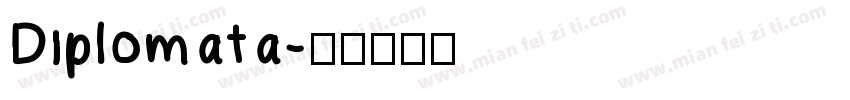 Diplomata字体转换
