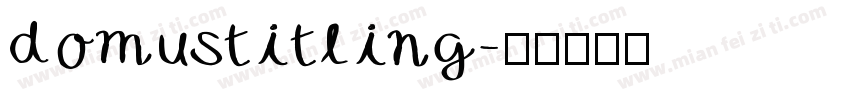 domustitling字体转换