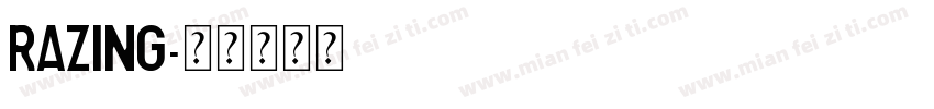 Razing字体转换