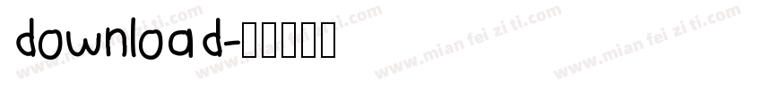 download字体转换