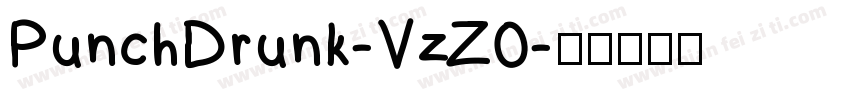 PunchDrunk-VzZ0字体转换