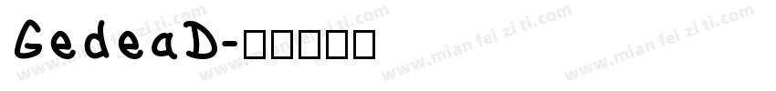 GedeaD字体转换
