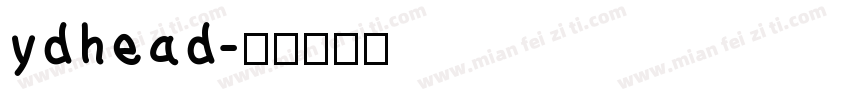 ydhead字体转换