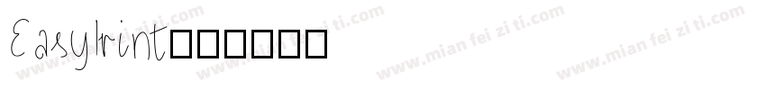EasyPrint字体转换