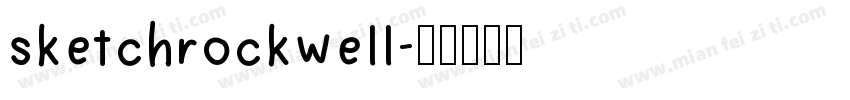 sketchrockwell字体转换
