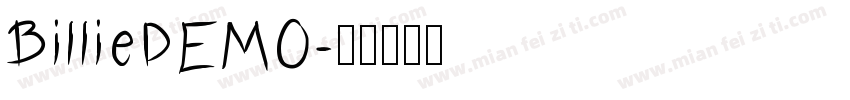 BillieDEMO字体转换