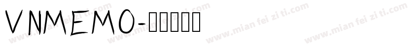 VNMEMO字体转换