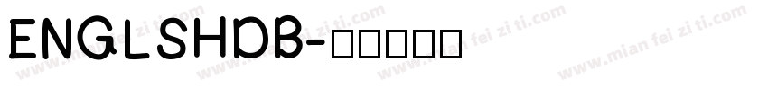 ENGLSHDB字体转换