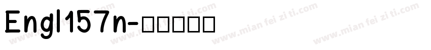 Engl157n字体转换