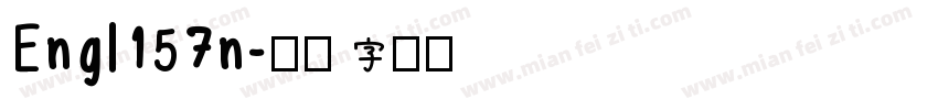 Engl157n字体转换