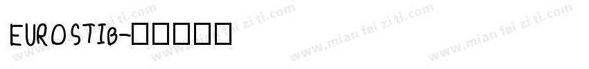 EUROSTIB字体转换