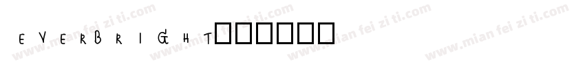 EVERBRIGHT字体转换