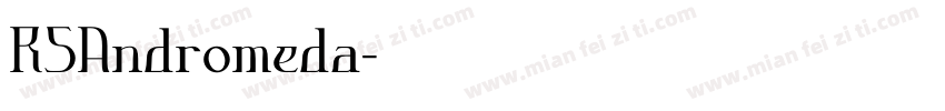 RSAndromeda字体转换