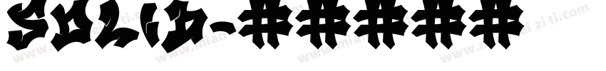 solid字体转换
