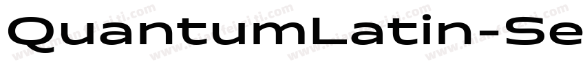 QuantumLatin-Semibold字体转换