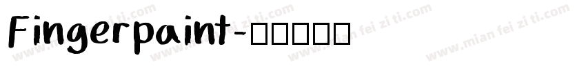 Fingerpaint字体转换